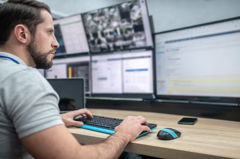 A business man uses Optimal Dynamics to help ease dispatcher decisions.