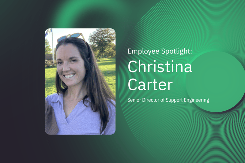 Christina Carter, Senior Director of Support Engineering at Optimal Dynamics.