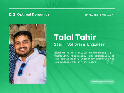 Employee Spotlight: Talal Tahir